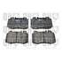 4 plaquettes de frein avant Quinton Hazell BP1297