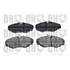 4 plaquettes de frein avant Quinton Hazell BP1305