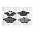 4 plaquettes de frein avant Quinton Hazell BP1319