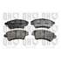 4 plaquettes de frein avant Quinton Hazell BP1406