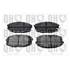4 plaquettes de frein avant Quinton Hazell BP1447