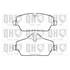 4 plaquettes de frein avant Quinton Hazell BP1480