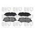 4 plaquettes de frein avant Quinton Hazell BP1517