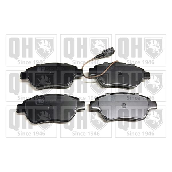 4 plaquettes de frein avant Quinton Hazell BP1578