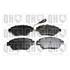 4 plaquettes de frein avant Quinton Hazell BP1578
