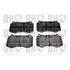4 plaquettes de frein avant Quinton Hazell BP1581