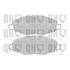 4 plaquettes de frein avant Quinton Hazell BP1615