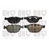 4 plaquettes de frein avant Quinton Hazell BP1638