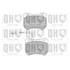 4 plaquettes de frein avant Quinton Hazell BP1685
