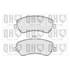 4 plaquettes de frein avant Quinton Hazell BP1702