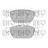 4 plaquettes de frein avant Quinton Hazell BP1747