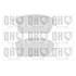 4 plaquettes de frein avant Quinton Hazell BP1763