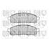 4 plaquettes de frein avant Quinton Hazell BP1793