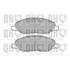 4 plaquettes de frein avant Quinton Hazell BP1795