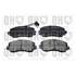 4 plaquettes de frein avant Quinton Hazell BP1799