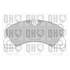 4 plaquettes de frein avant Quinton Hazell BP1814