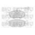 4 plaquettes de frein avant Quinton Hazell BP1832