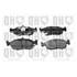 4 plaquettes de frein avant Quinton Hazell BP1849