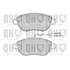 4 plaquettes de frein avant Quinton Hazell BP1853