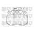 4 plaquettes de frein avant Quinton Hazell BP377