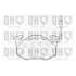 4 plaquettes de frein avant Quinton Hazell BP379