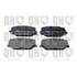 4 plaquettes de frein avant Quinton Hazell BP441
