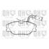 4 plaquettes de frein avant Quinton Hazell BP460