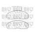 4 plaquettes de frein avant Quinton Hazell BP657