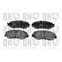 4 plaquettes de frein avant Quinton Hazell BP718