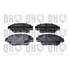 4 plaquettes de frein avant Quinton Hazell BP733