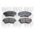 4 plaquettes de frein avant Quinton Hazell BP742