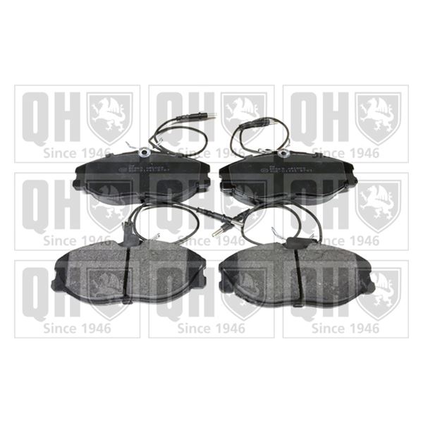 4 plaquettes de frein avant Quinton Hazell BP865