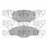 4 plaquettes de frein avant Quinton Hazell BP873
