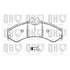 4 plaquettes de frein Quinton Hazell BP878