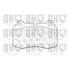 4 plaquettes de frein avant Quinton Hazell BP902