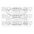4 plaquettes de frein avant Quinton Hazell BP942
