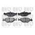 4 plaquettes de frein avant Quinton Hazell BP977