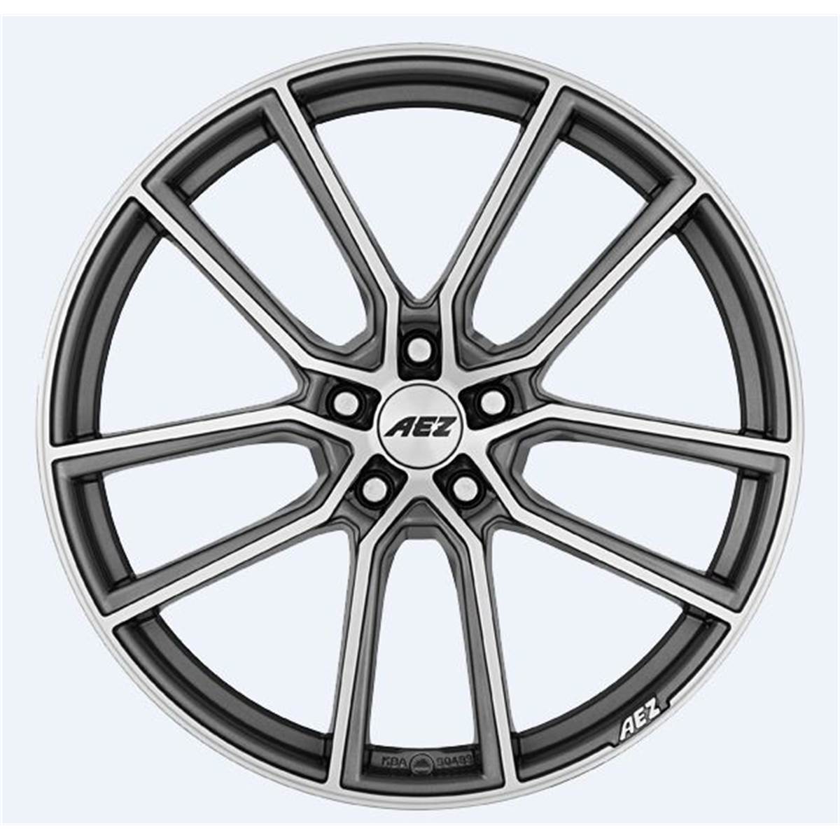 Jante Alu Aez 17 Pouces Raise Gunmetal / Face Miroir