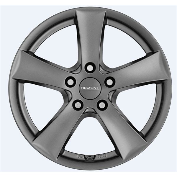 Jante alu DEZENT 17 pouces Tx Graphite Graphite Mat