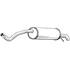 1 silencieux d'échappement arrière Bosal 220011