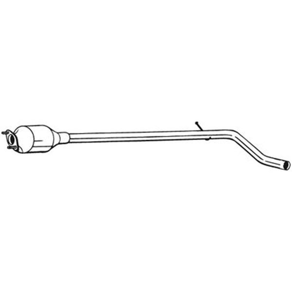 1 catalyseur Bosal 090497