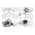 1 pompe à eau Quinton Hazell QCP3875