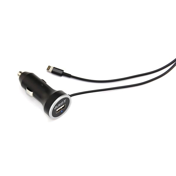 Chargeur allume-cigare USB Auto-T et cable iPhone 5/6