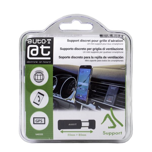 Support grille d'aération pour smartphone Auto-T - Feu Vert