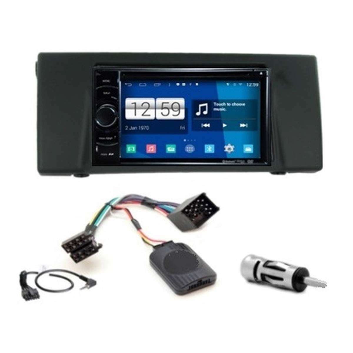 Autoradio Gps Android S160 + Pack E46 1 Bouton