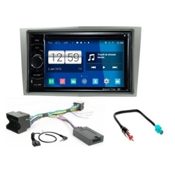 AUTORADIO GPS ANDROID S160 + PACK OPEL NOIR