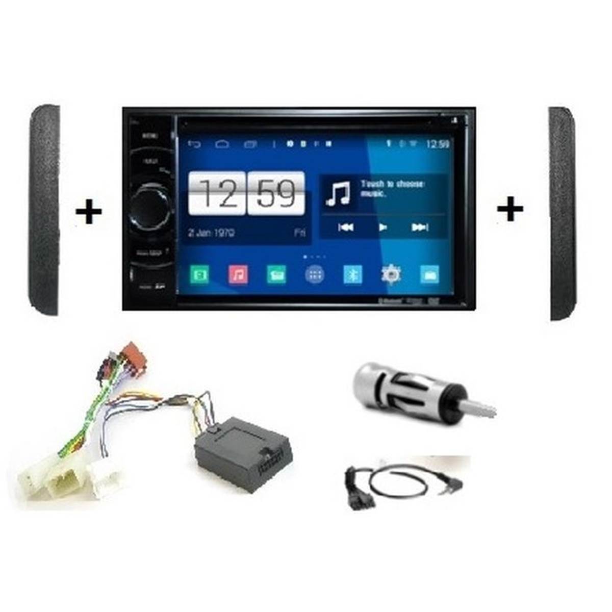 Autoradio Gps Android S160 + Pack Rav4 Jbl