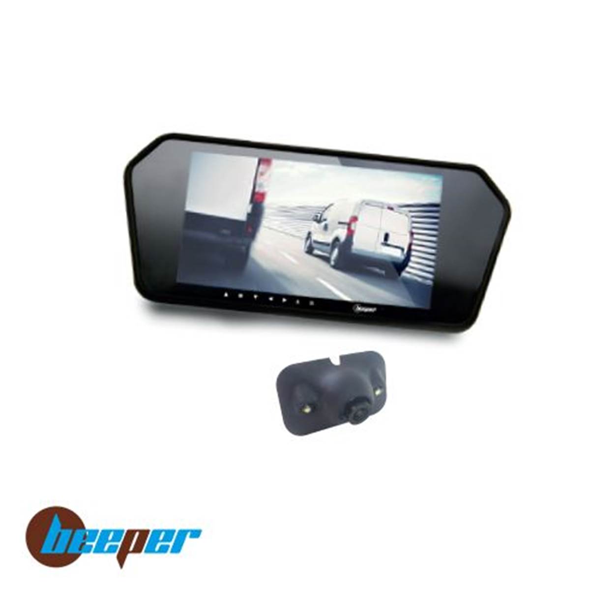 Caméra De Recul + Écran Beeper Rvu-7w