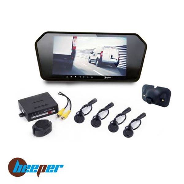 Pack Caméra + écran retro + radar Beeper RVU-7R1W