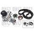 1 kit de distribution + 1 pompe à eau Quinton Hazell QBPK8290